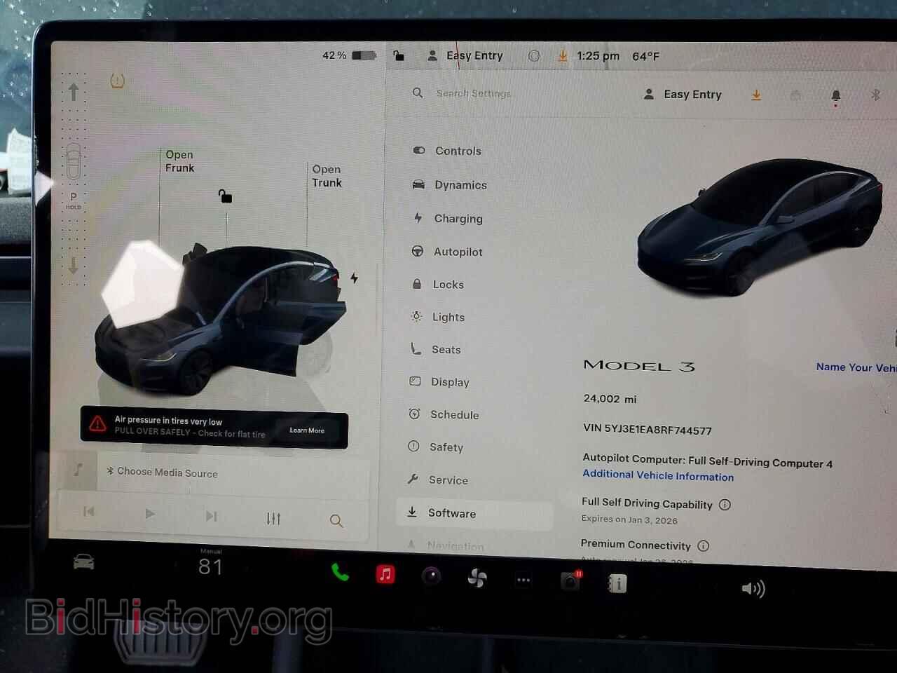 2024 TESLA MODEL 3 - VIN: 5YJ3E1EA8RF744577 - Photo 9