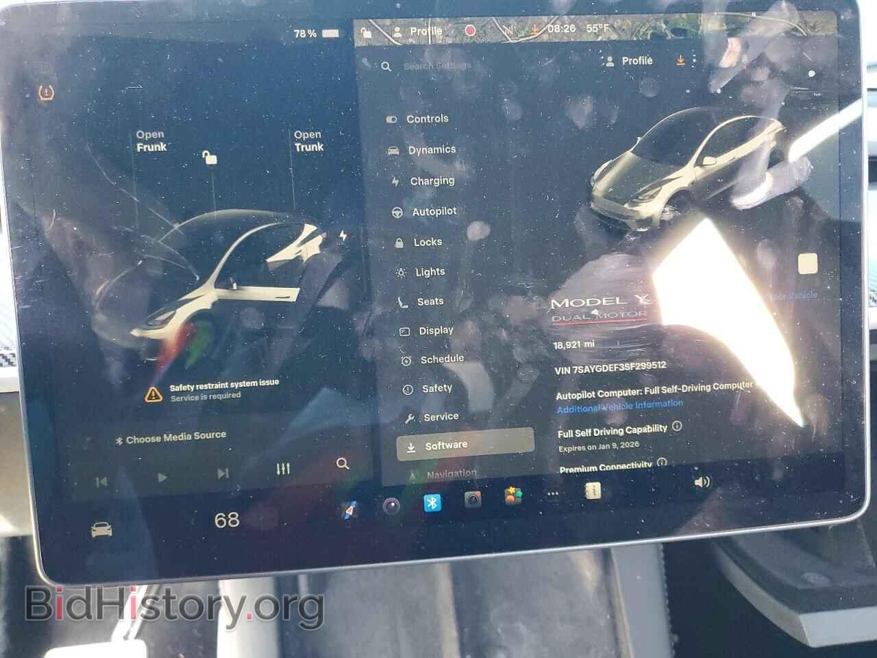 2025 TESLA MODEL Y - VIN: 7SAYGDEF3SF299512 - Photo 9