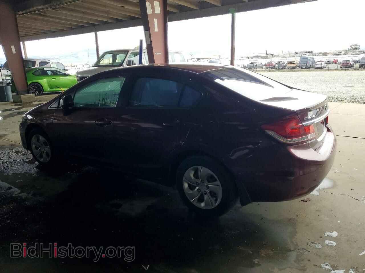 2013 HONDA CIVIC - VIN: 19XFB2F56DE259852 - Фото 2