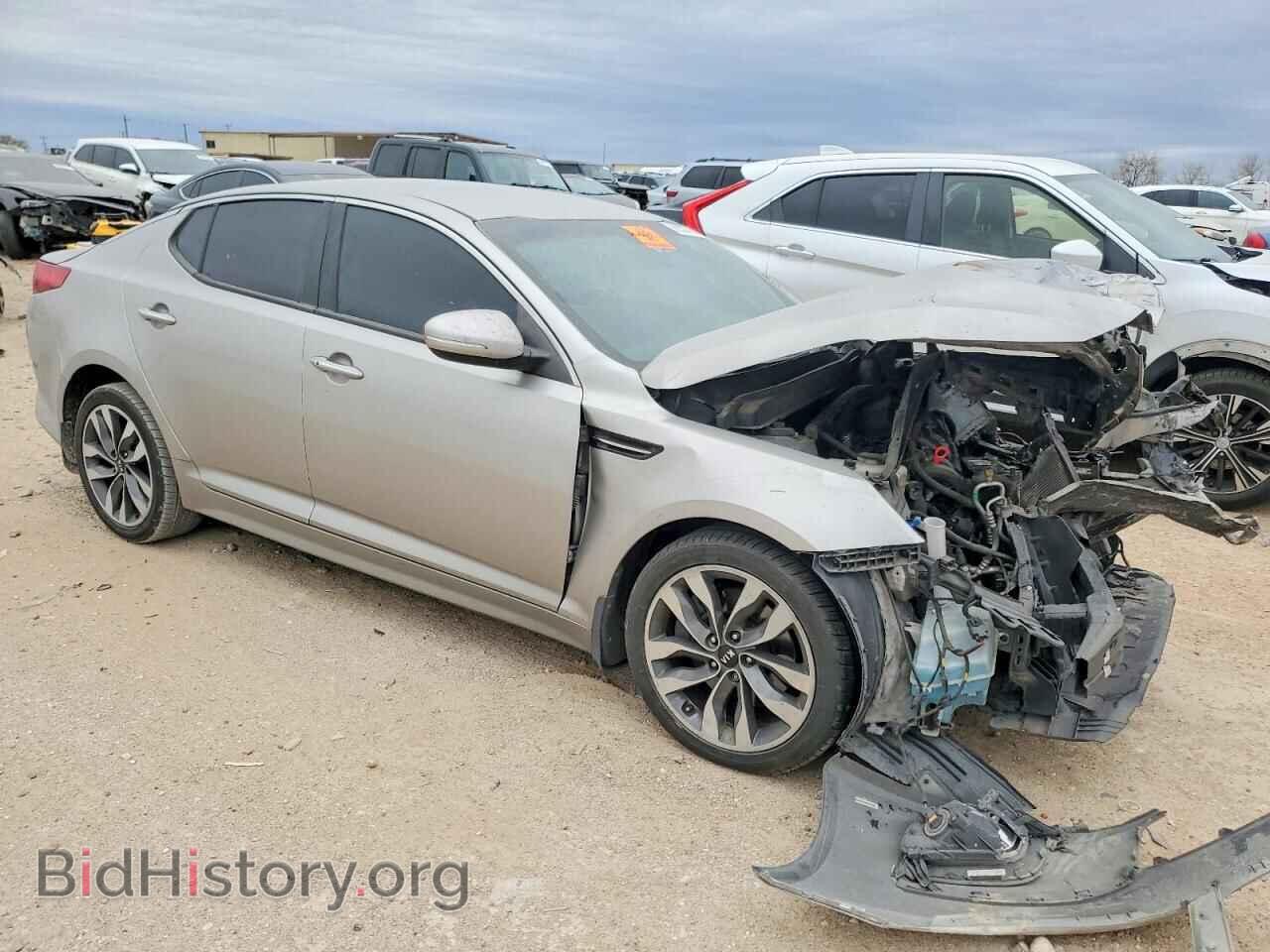 2015 KIA OPTIMA - VIN: 5XXGR4A72FG404559 - Фото 4
