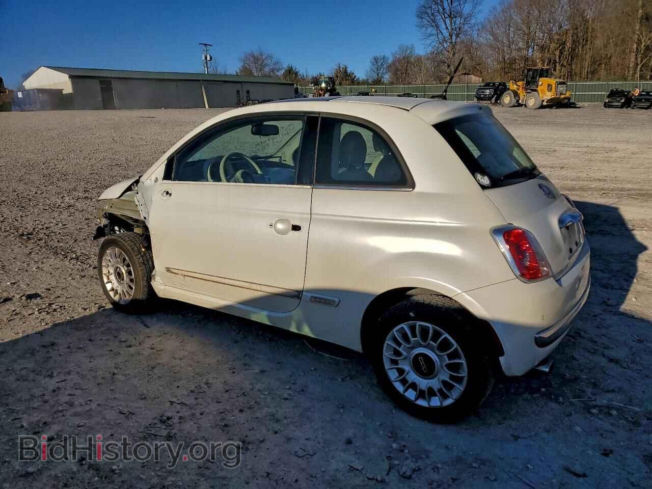 2012 FIAT 500 - VIN: 3C3CFFCR2CT127112 - Фото 2
