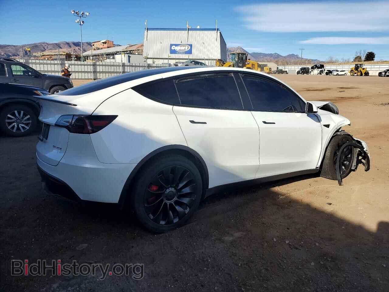 2022 TESLA MODEL Y - VIN: 7SAYGDEF7NF486420 - Фото 3