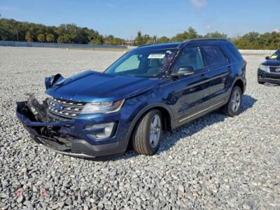 2017 Ford EXPLORER XLT, синий — VIN 1FM5K7D83HGD19934, Copart