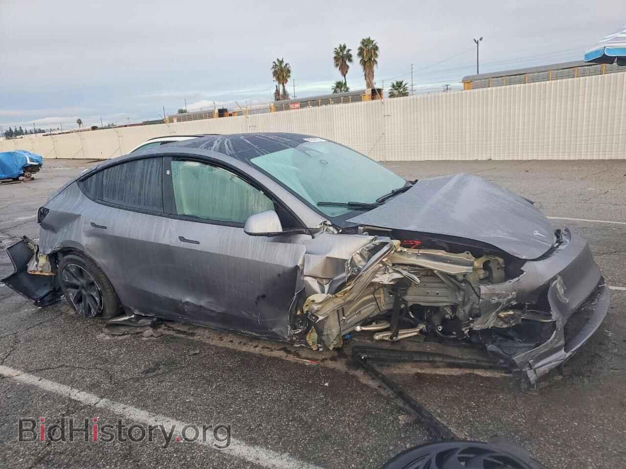 2024 TESLA MODEL Y - VIN: 7SAYGDED1RF194301 - Фото 4