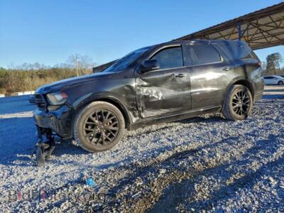 2015 Dodge DURANGO R/T, black — VIN 1C4SDHCTXFC784485, Copart
