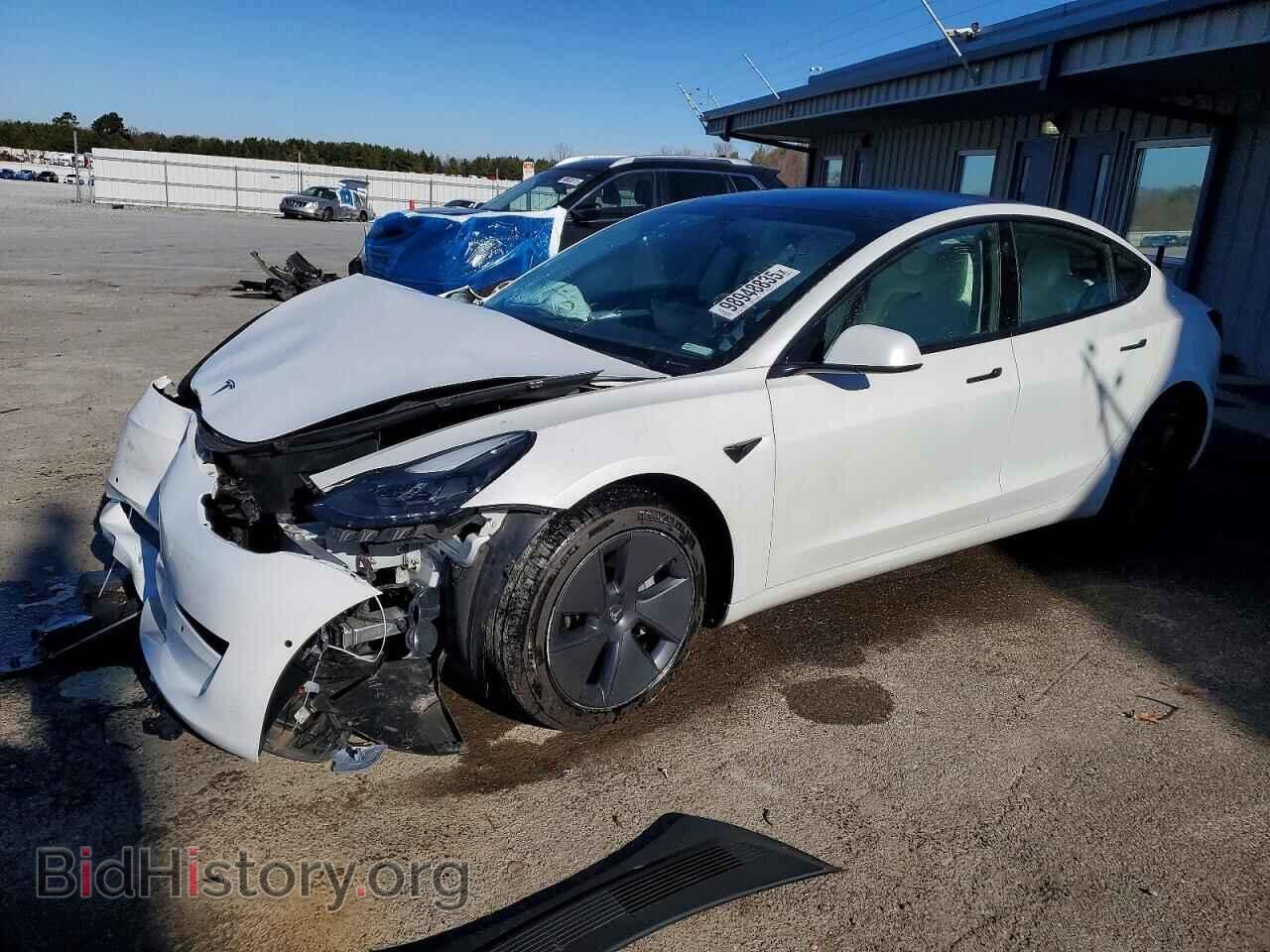 Photo 5YJ3E1EB2NF102617 - TESLA MODEL 3 2022