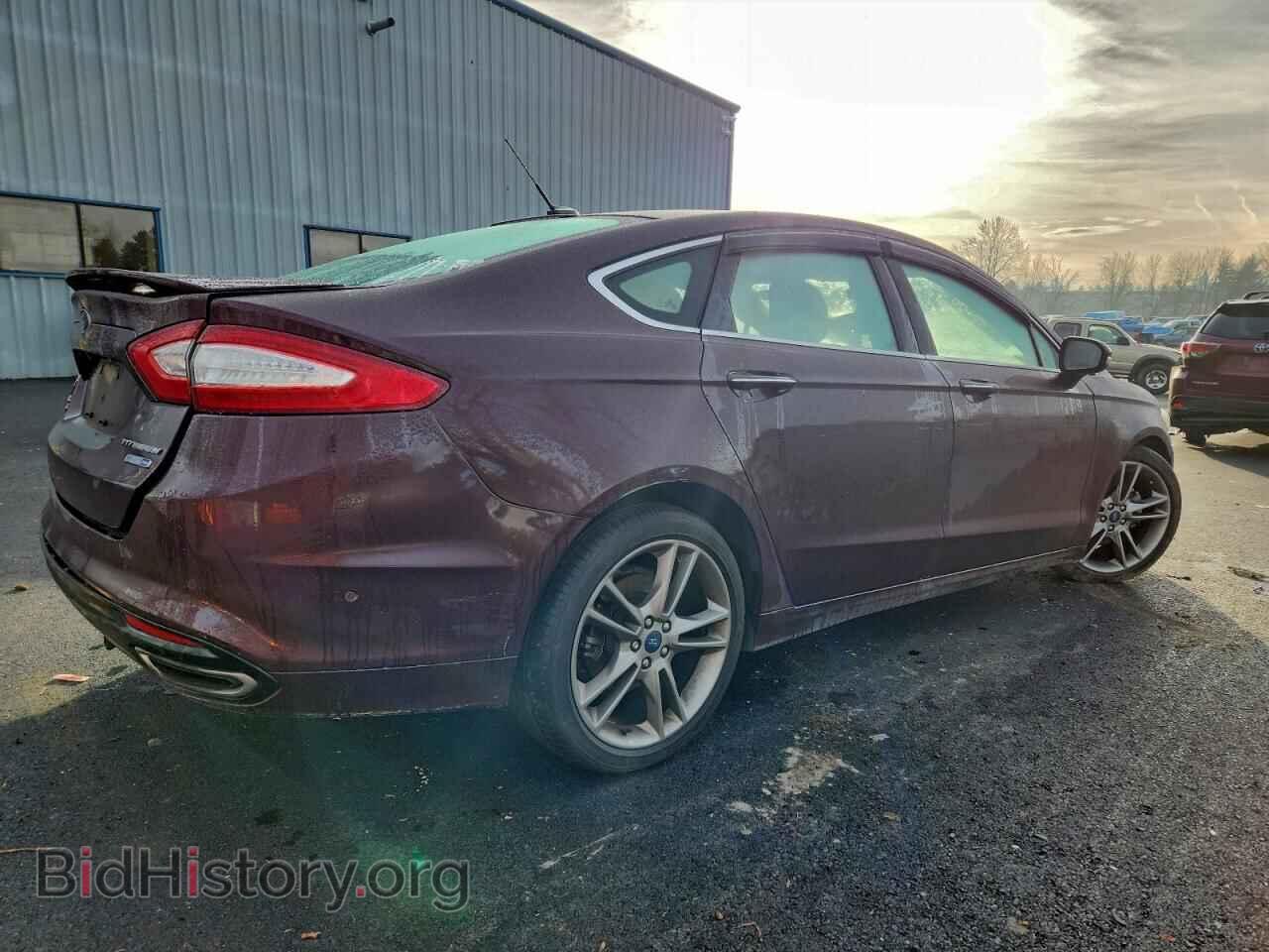 2013 FORD FUSION - VIN: 3FA6P0D91DR371677 - Фото 3