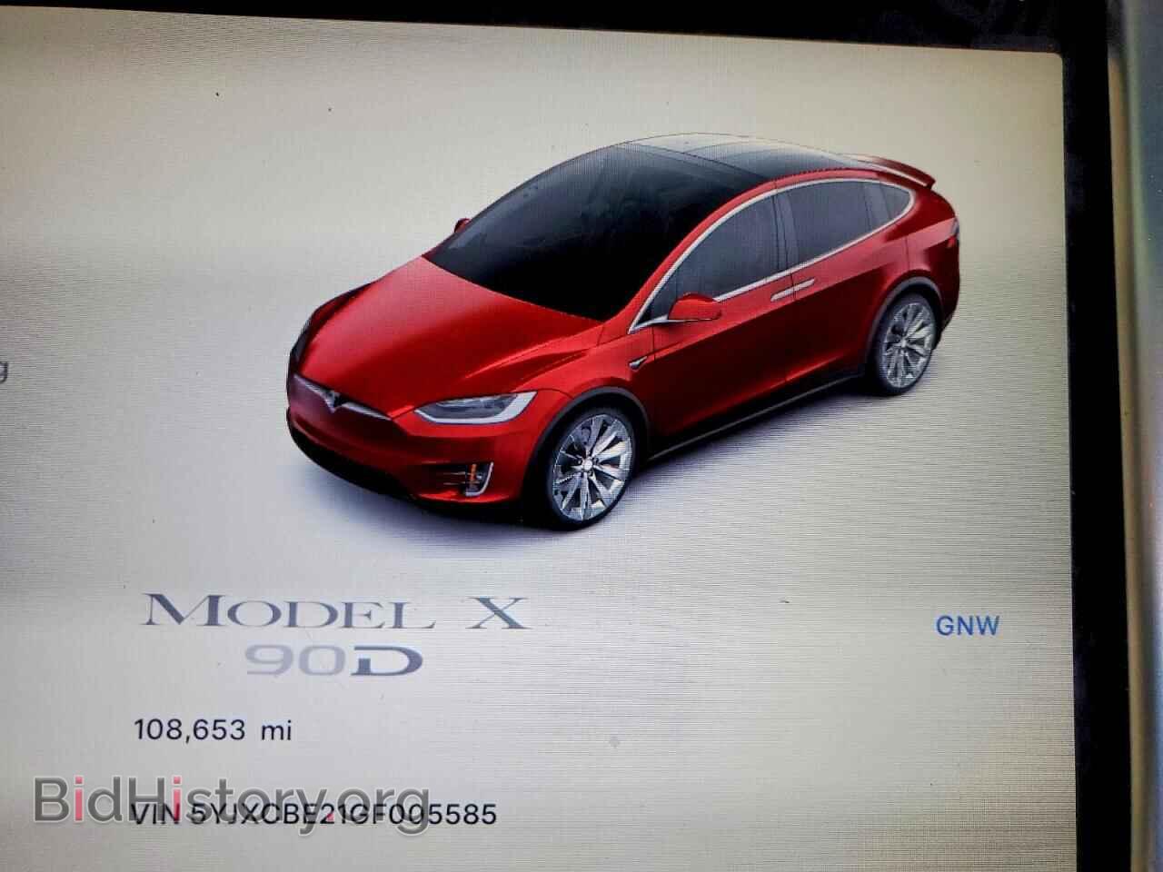 2016 TESLA MODEL X - VIN: 5YJXCBE21GF005585 - Photo 9