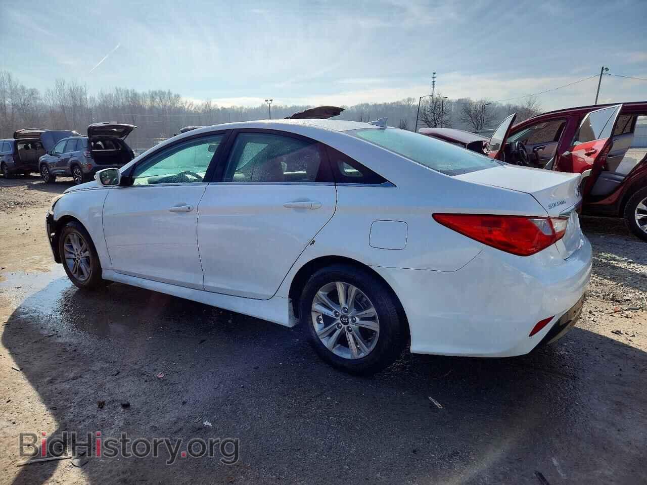 2014 HYUNDAI SONATA - VIN: 5NPEB4AC3EH848481 - Фото 2