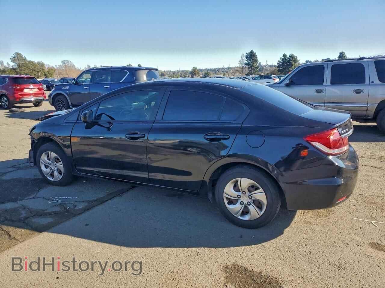 2015 HONDA CIVIC - VIN: 2HGFB2F55FH506903 - Фото 2