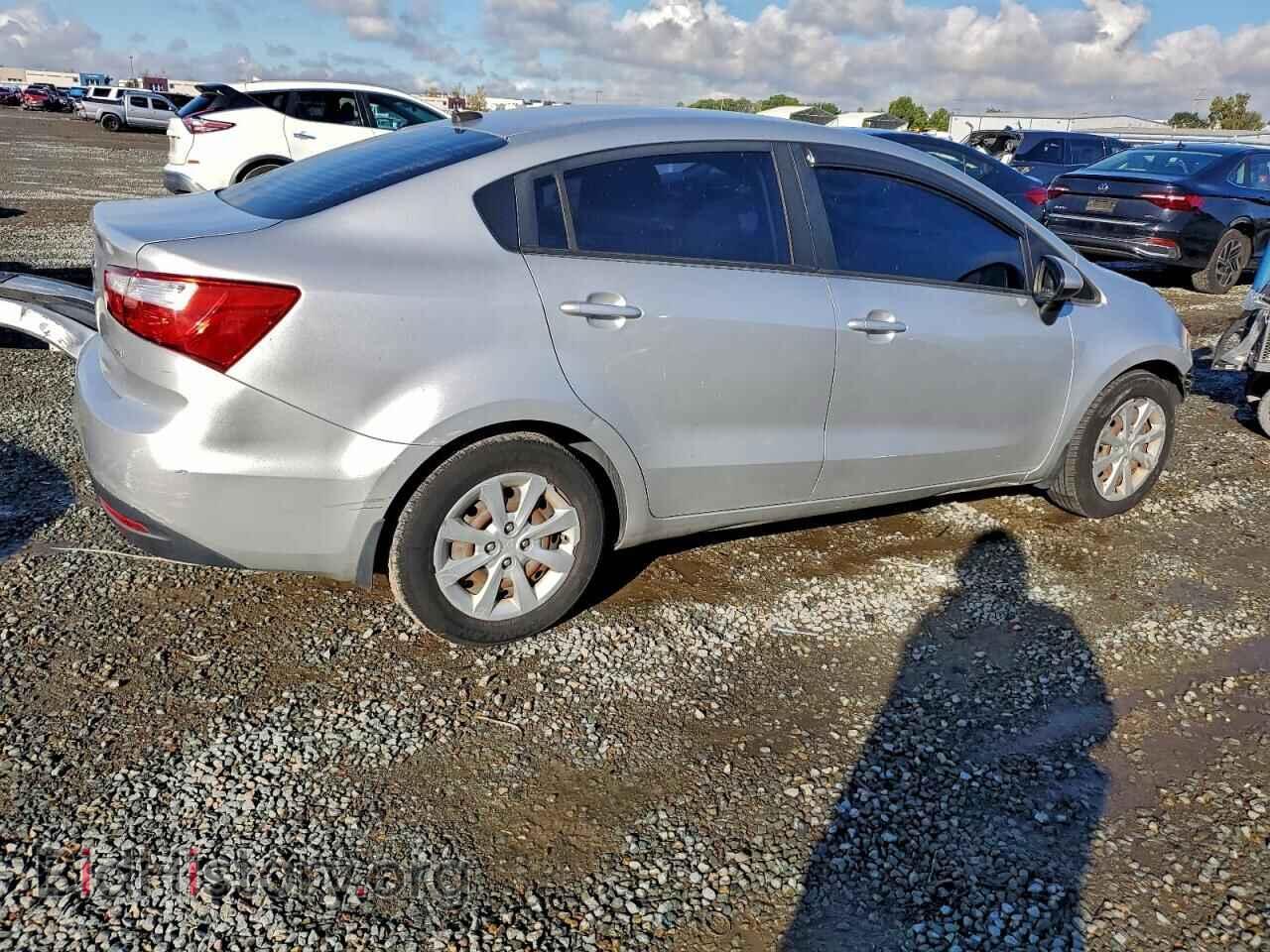2013 KIA RIO - VIN: KNADM4A35D6284523 - Фото 3