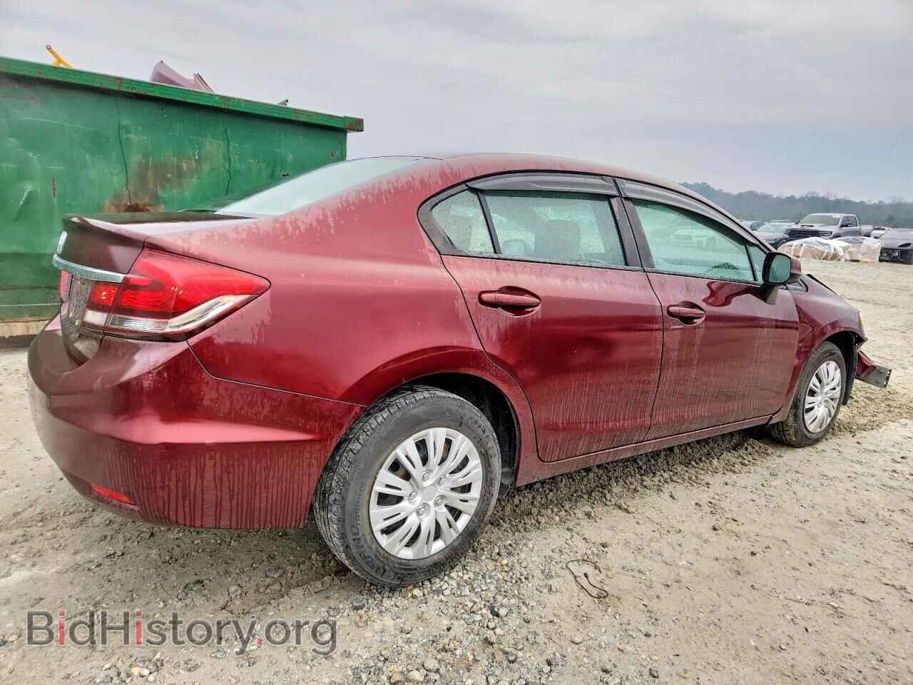2013 HONDA CIVIC - VIN: 19XFB2F51DE205567 - Фото 3
