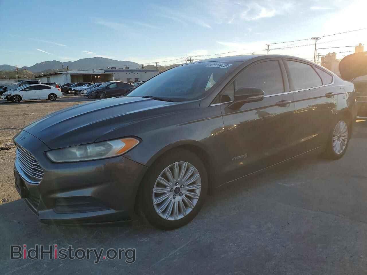 Photo 3FA6P0LU5GR406294 - FORD FUSION 2016