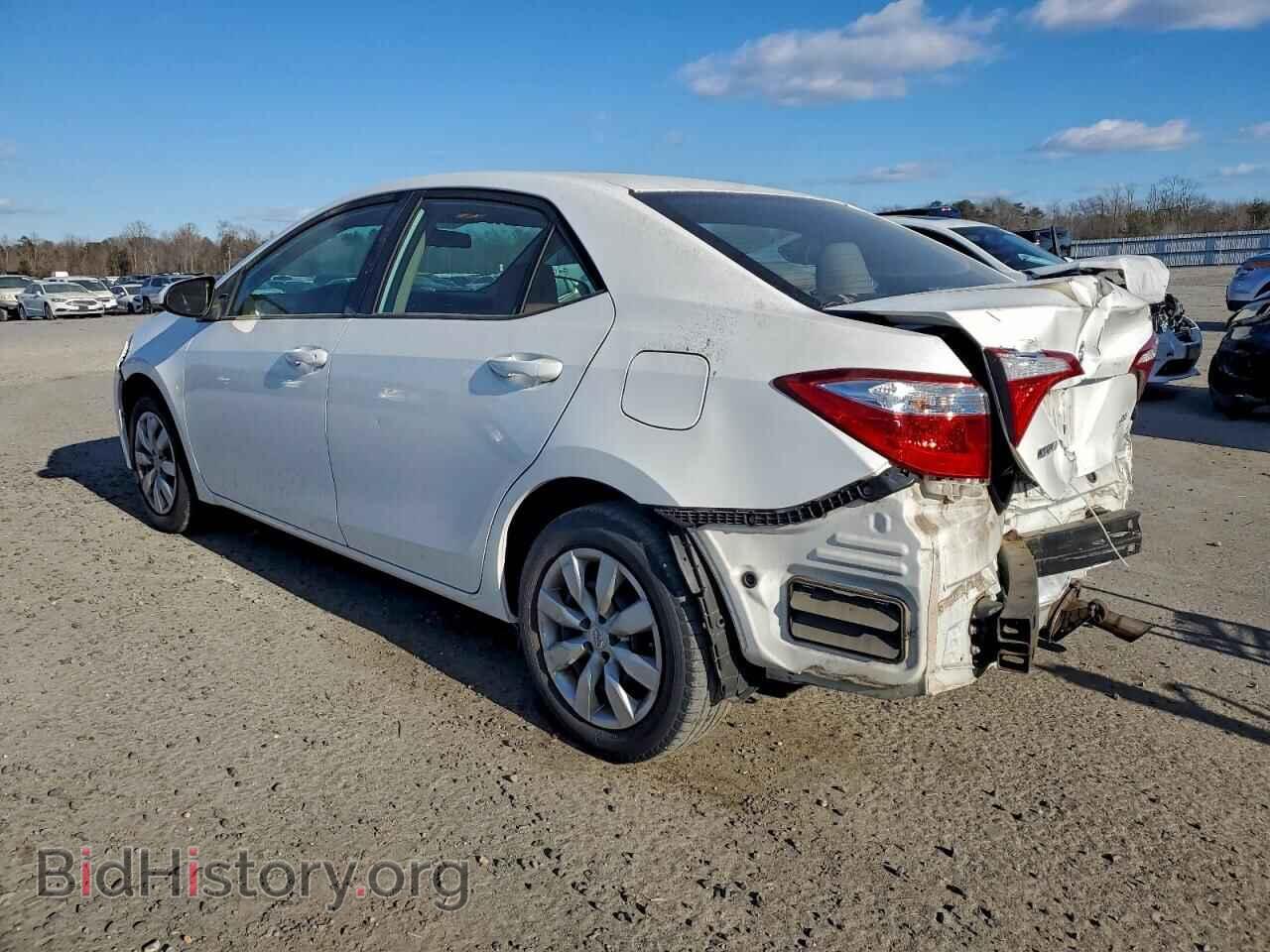 2014 TOYOTA COROLLA - VIN: 2T1BURHE0EC003494 - Фото 2