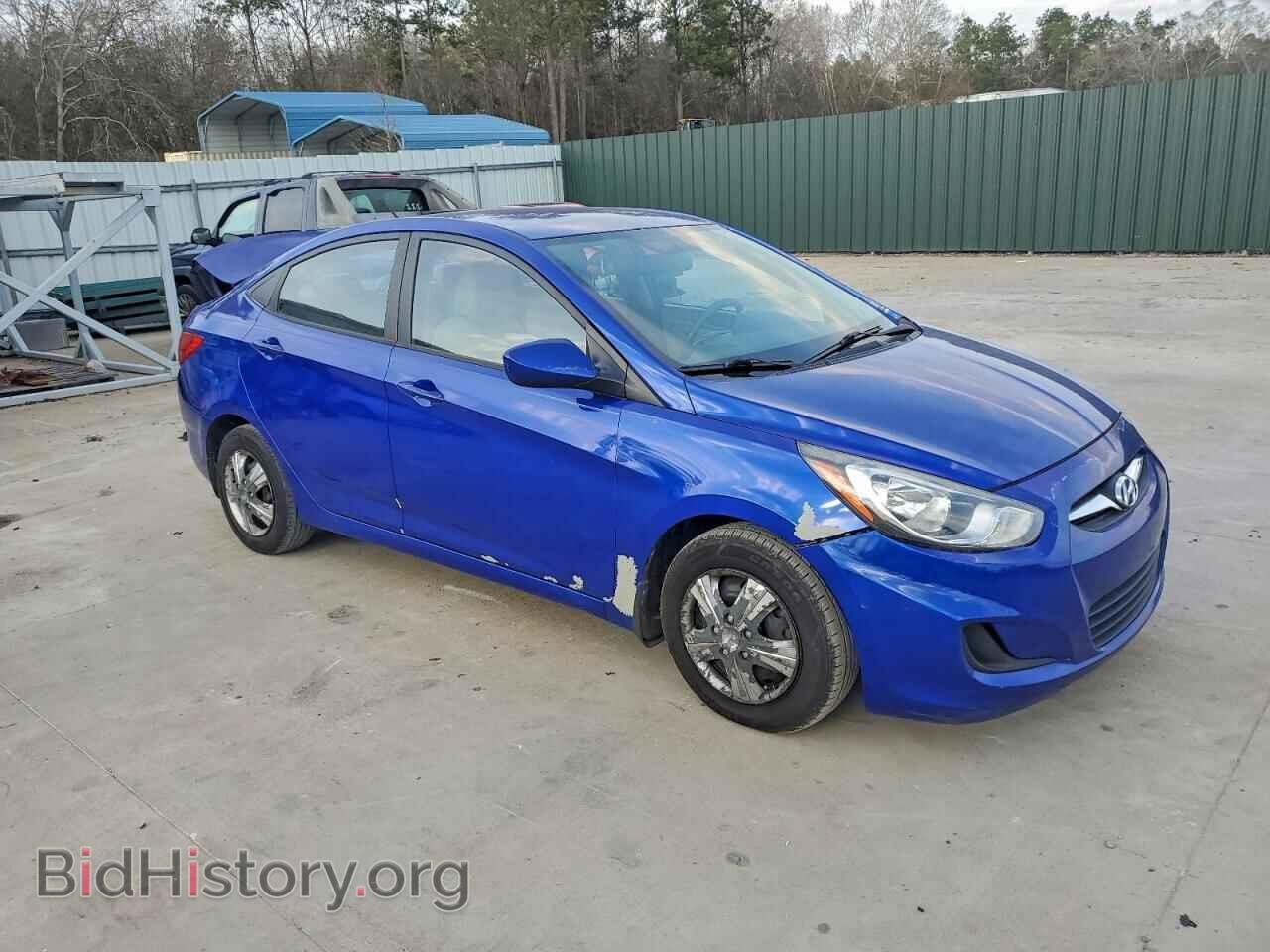 2013 HYUNDAI ACCENT - VIN: KMHCT4AEXDU500151 - Фото 4