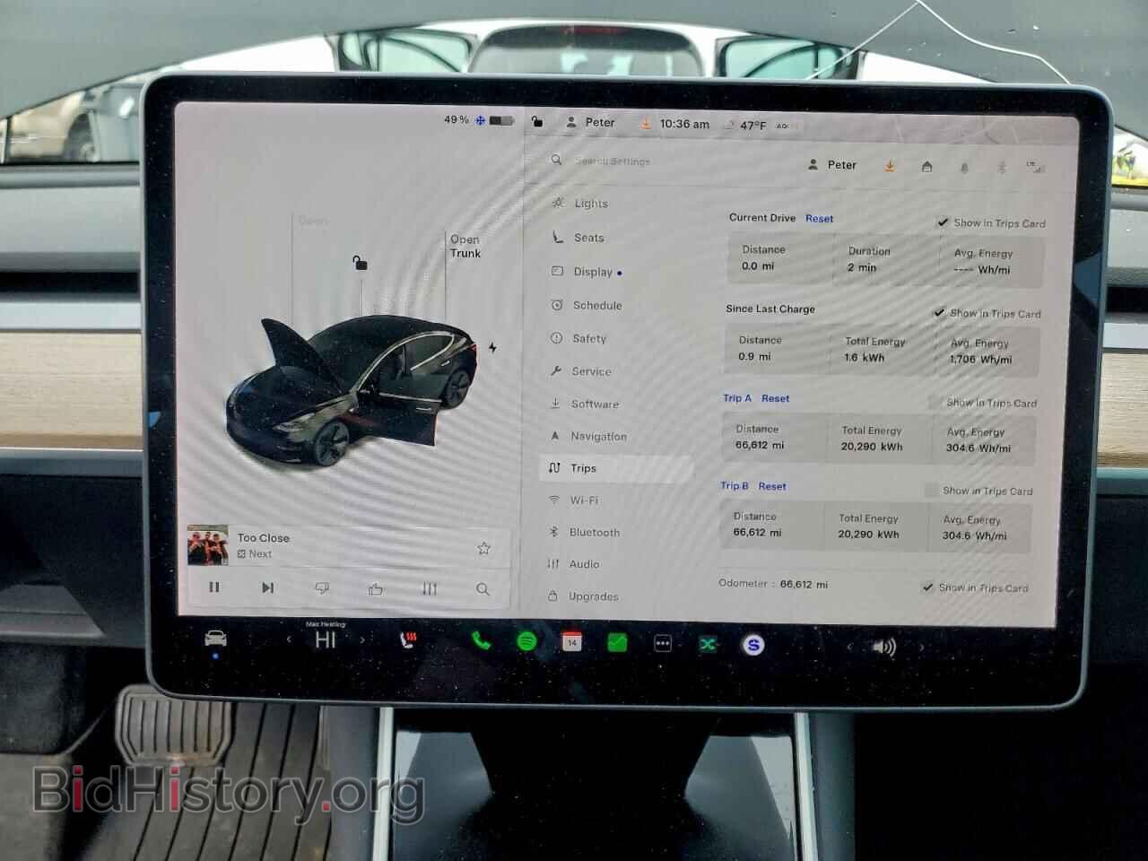 2020 TESLA MODEL 3 - VIN: 5YJ3E1EB4LF599778 - Фото 9