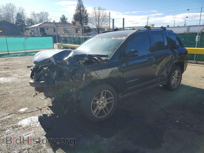 2015 Jeep COMPASS Limited (VIN 1C4NJCCB0FD120173) — фото 1 из 14, Copart, повреждение: передняя часть