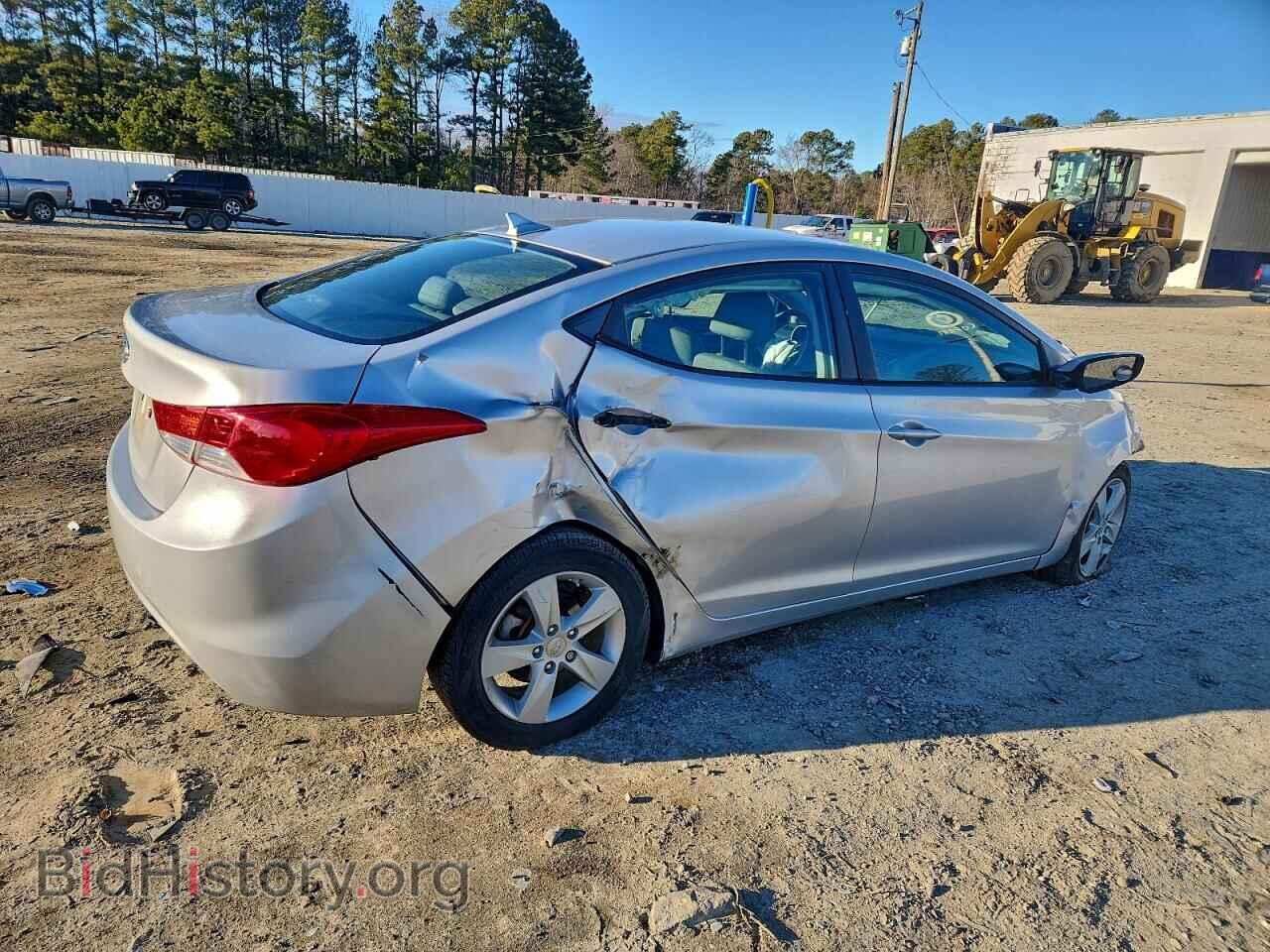 2012 HYUNDAI ELANTRA - VIN: KMHDH4AEXCU453790 - Фото 3