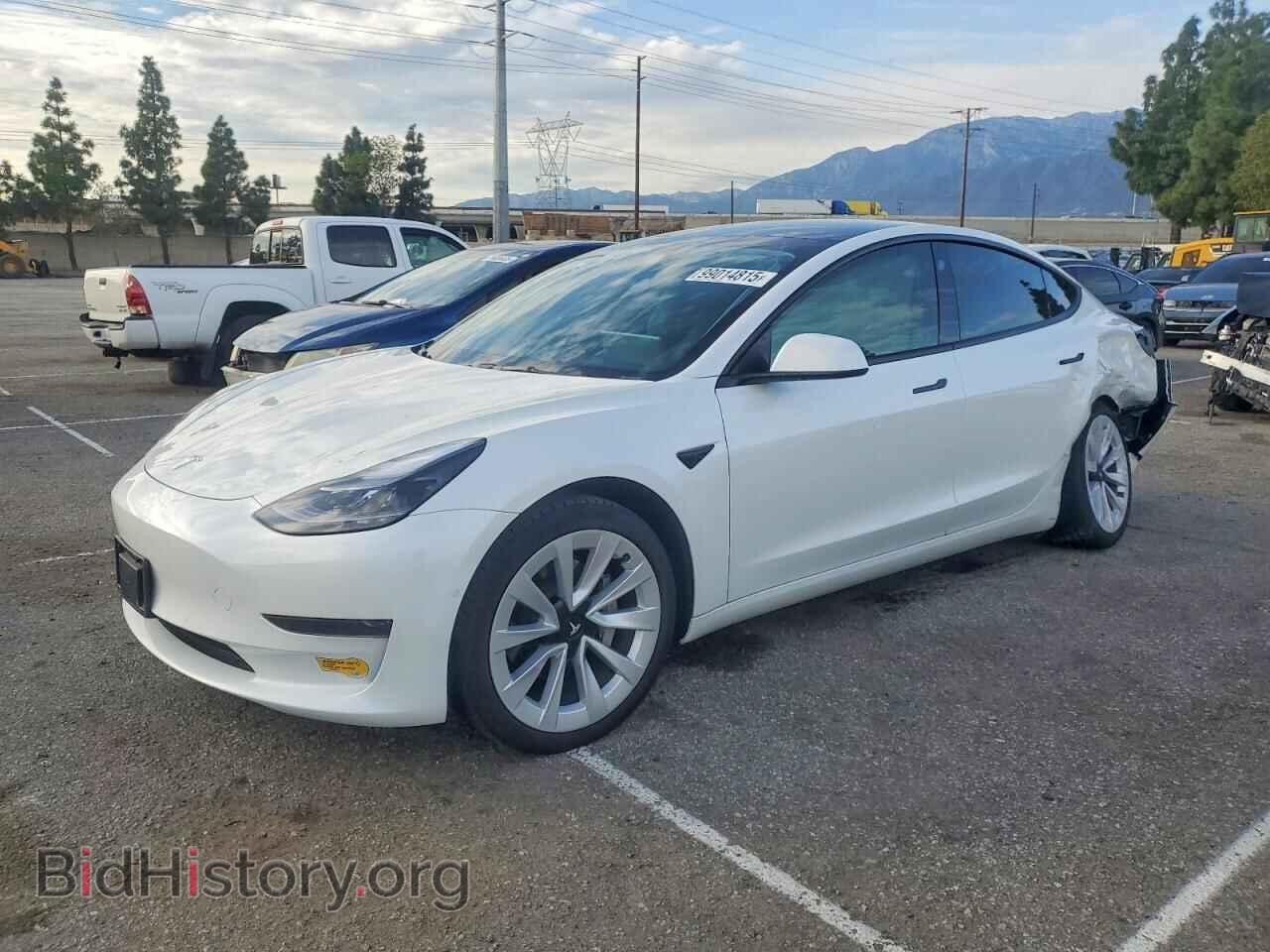 Photo 5YJ3E1EAXMF100944 - TESLA MODEL 3 2021