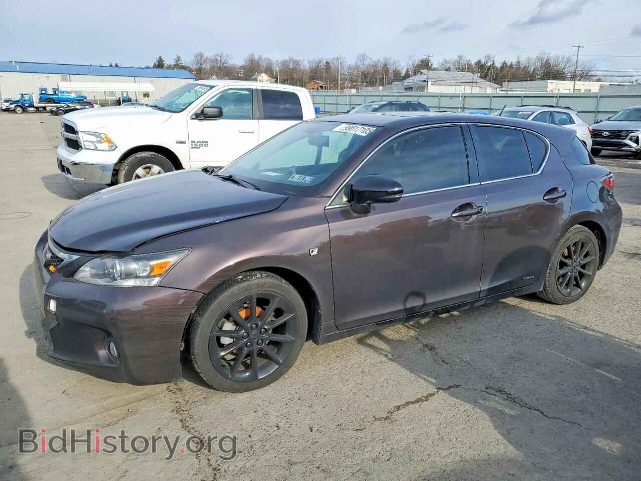 Photo JTHKD5BH4C2109968 - LEXUS CT 200 2012