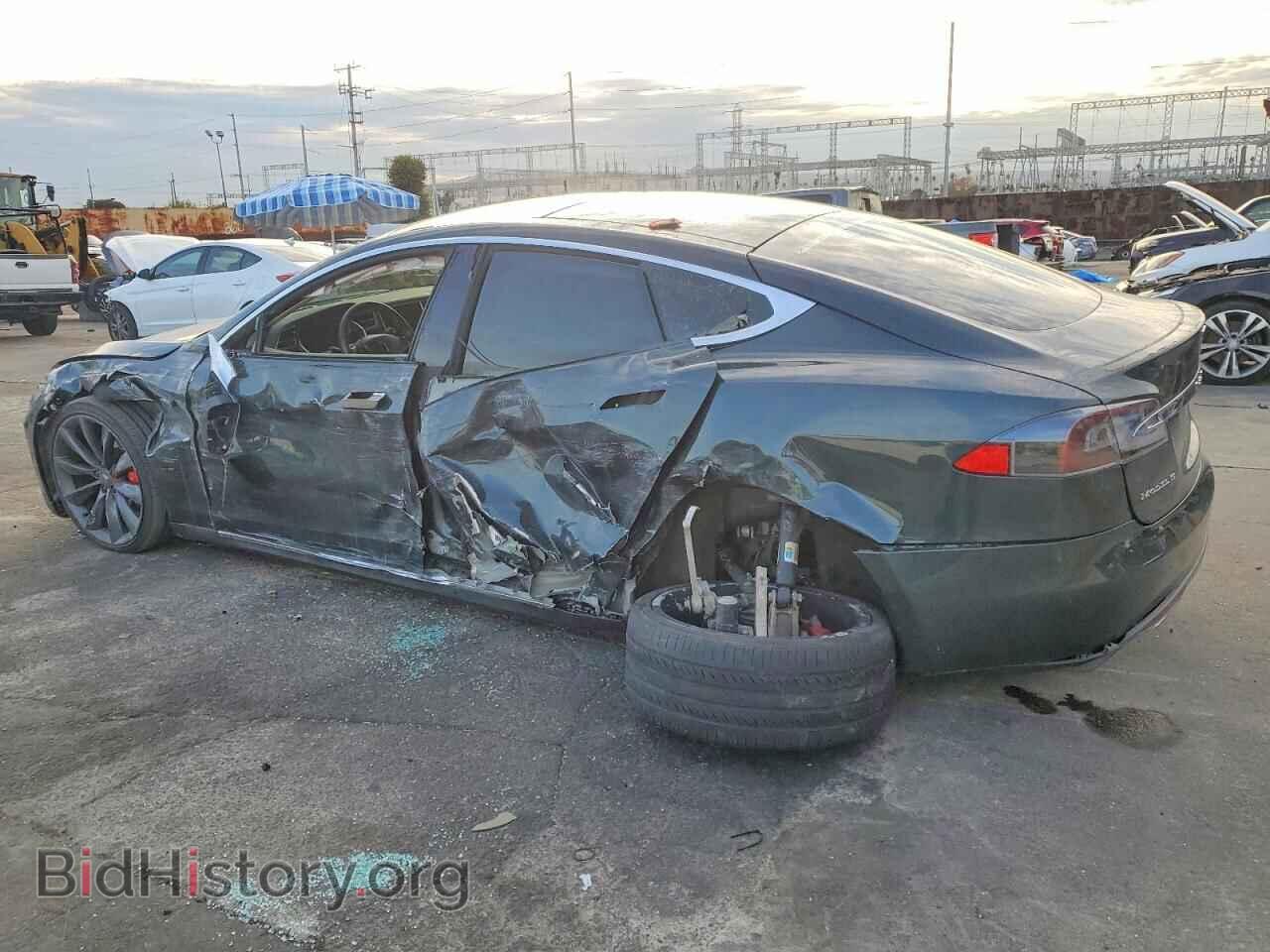 2014 TESLA MODEL S - VIN: 5YJSA1H16EFP33011 - Фото 2