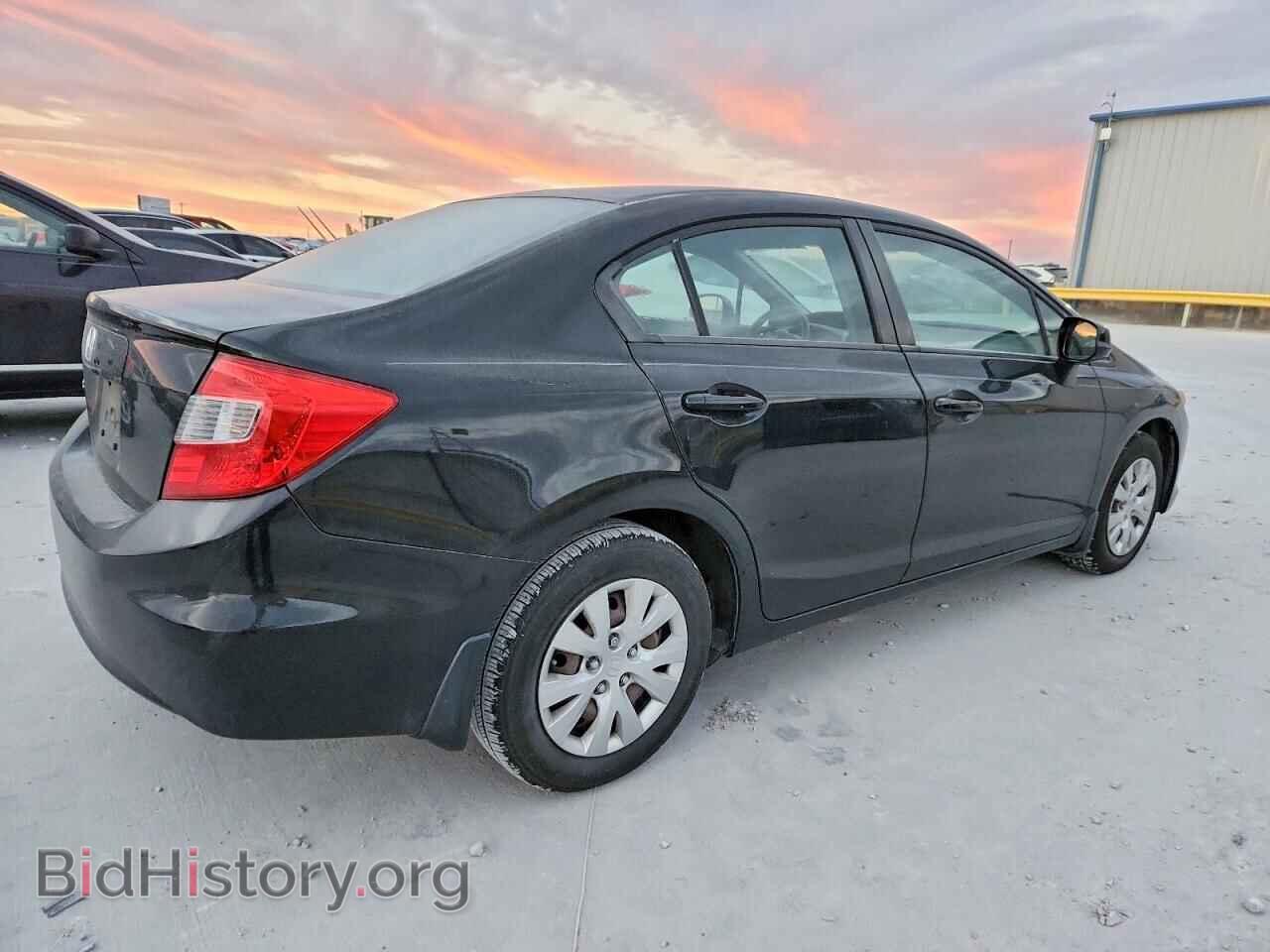 2012 HONDA CIVIC - VIN: 2HGFB2F51CH519269 - Фото 3