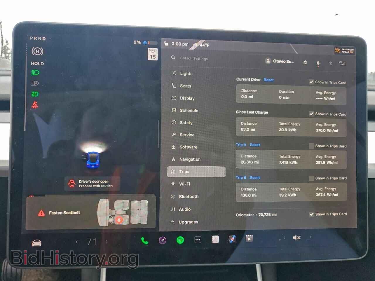 2018 TESLA MODEL 3 - VIN: 5YJ3E1EA4JF169365 - Фото 9