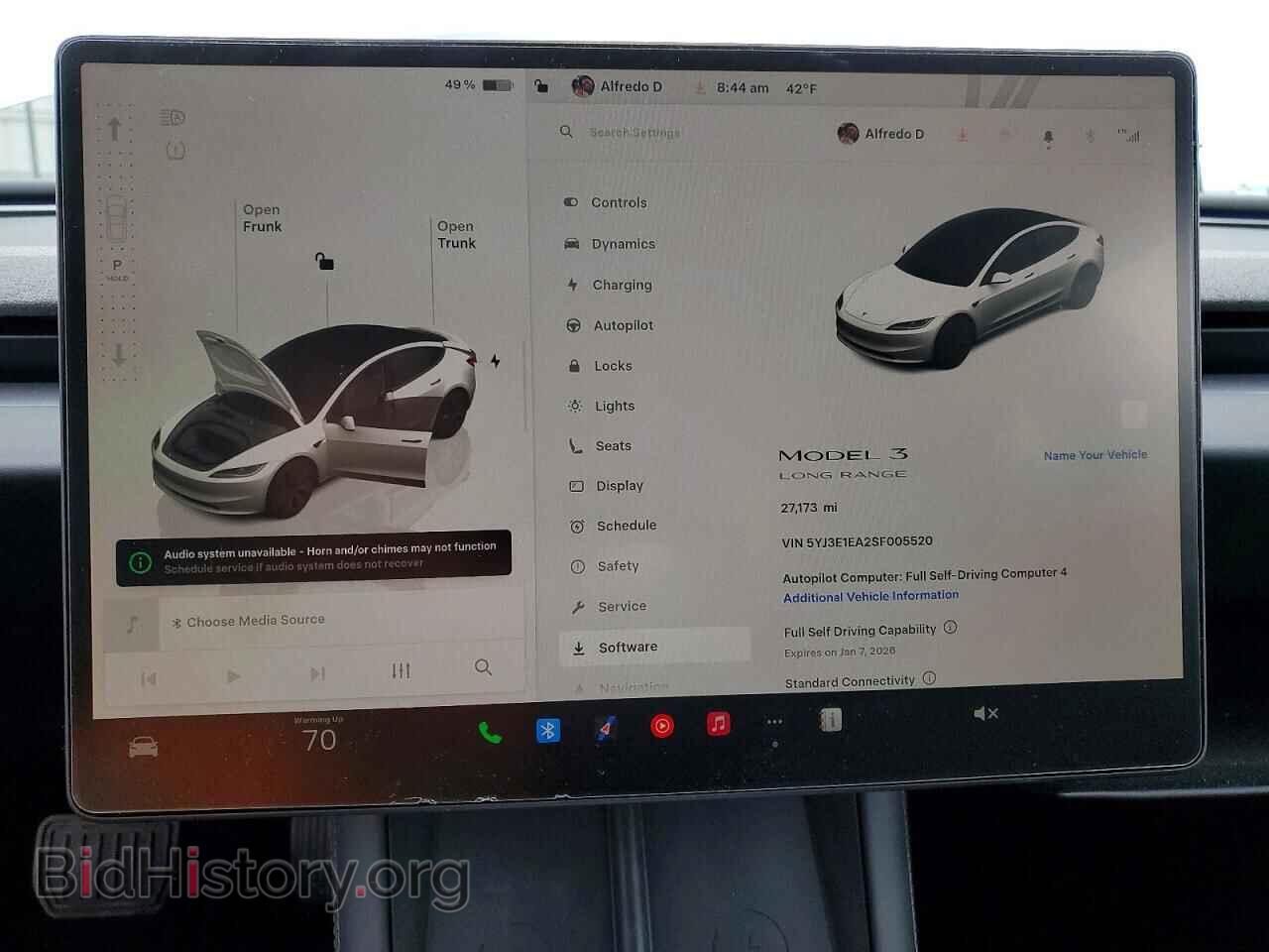 2025 TESLA MODEL 3 - VIN: 5YJ3E1EA2SF005520 - Photo 9