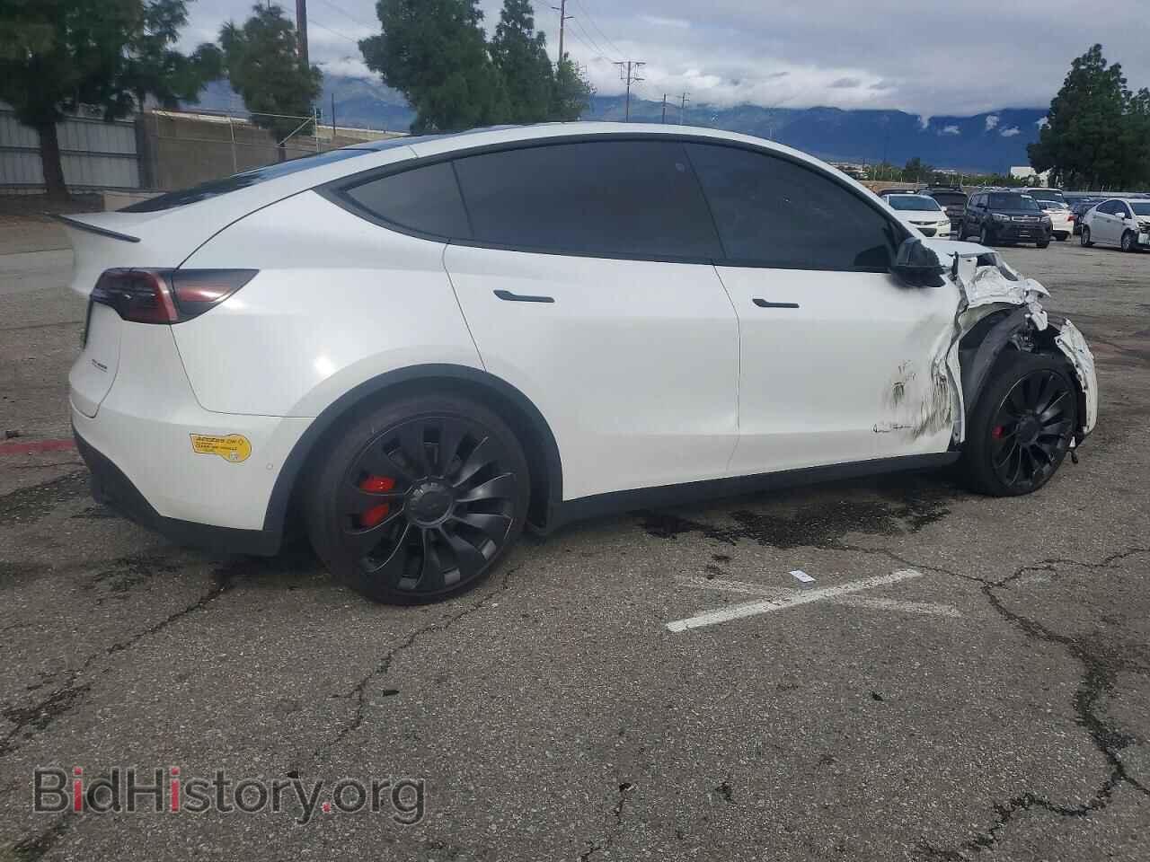 2022 TESLA MODEL Y - VIN: 7SAYGDEF0NF489465 - Фото 3