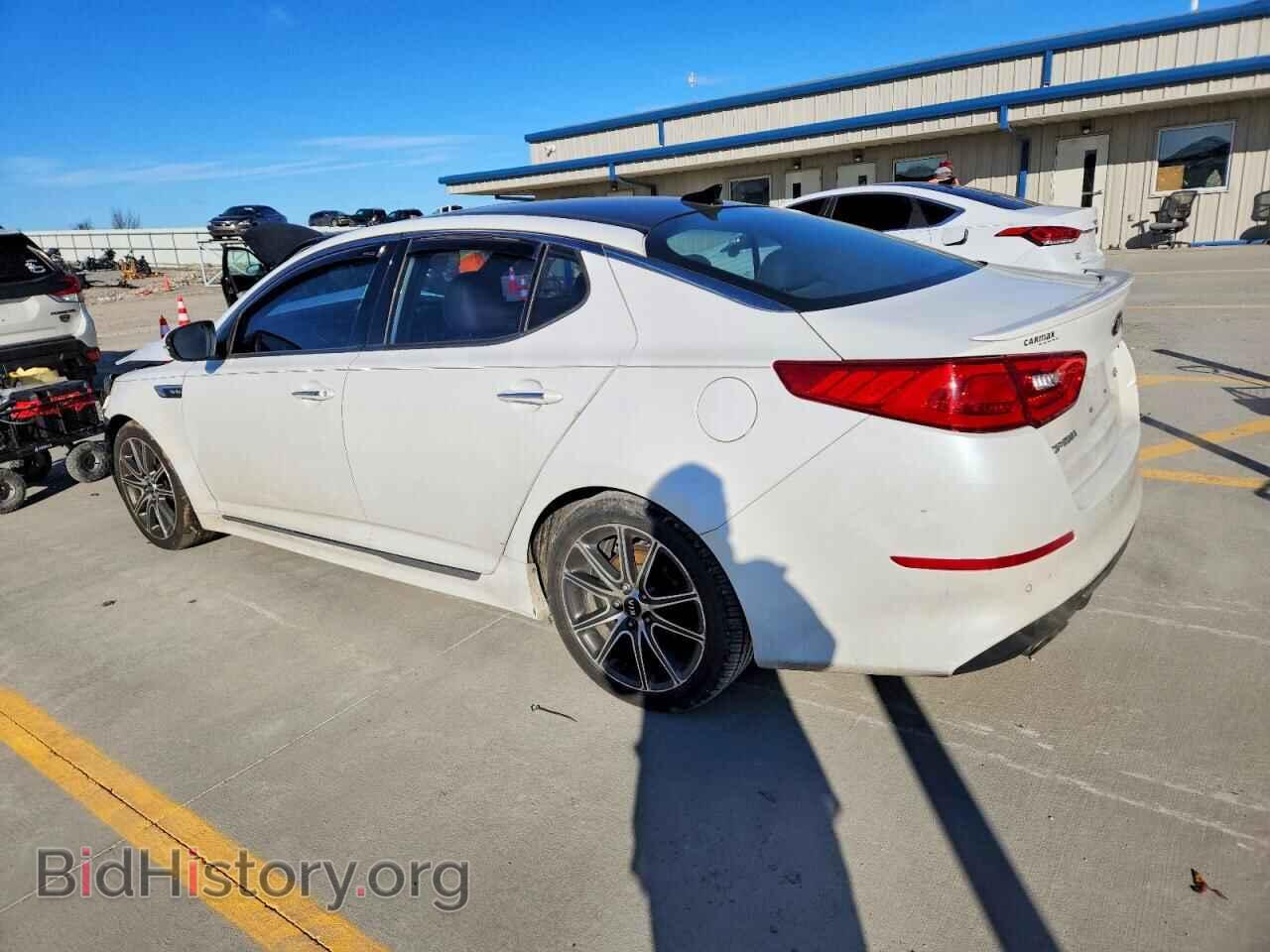 2015 KIA OPTIMA - VIN: 5XXGR4A66FG455666 - Фото 2
