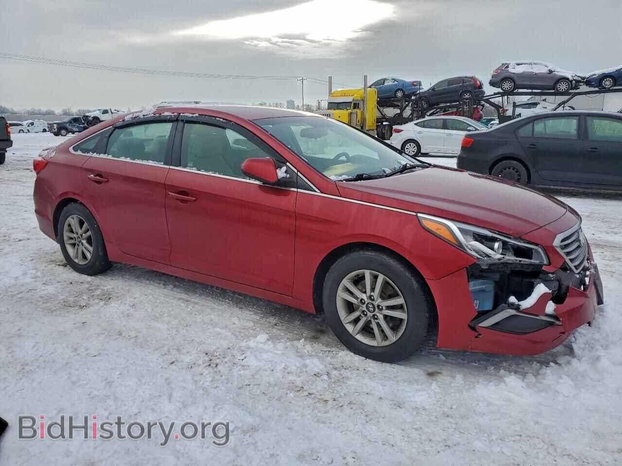 2016 HYUNDAI SONATA - VIN: 5NPE24AF0GH421532 - Фото 4