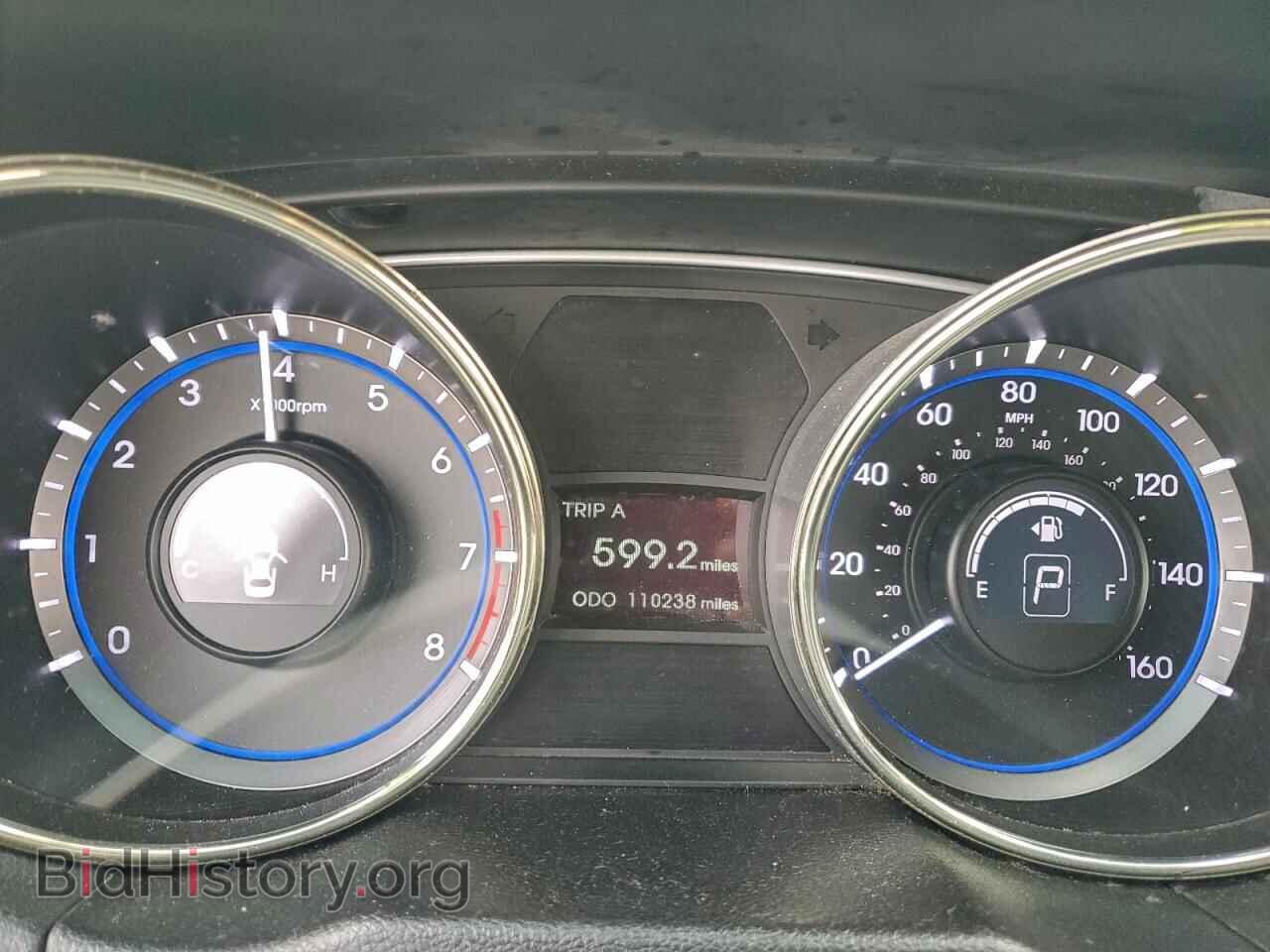 2012 HYUNDAI SONATA - VIN: 5NPEC4AC3CH342532 - Фото 9