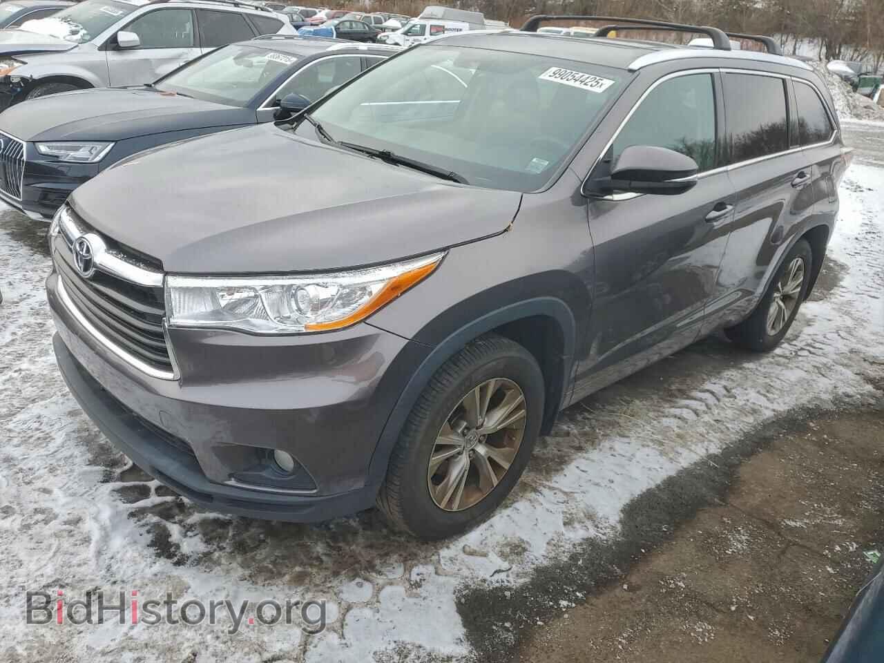 Фотография 5TDJKRFHXES047590 - TOYOTA HIGHLANDER 2014