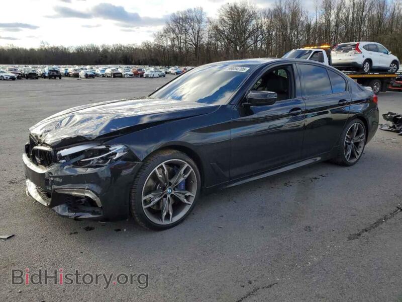 2019 BMW M5 (VIN WBAJB9C52KB289056) — photo 1 of 14, Copart, damage: front end