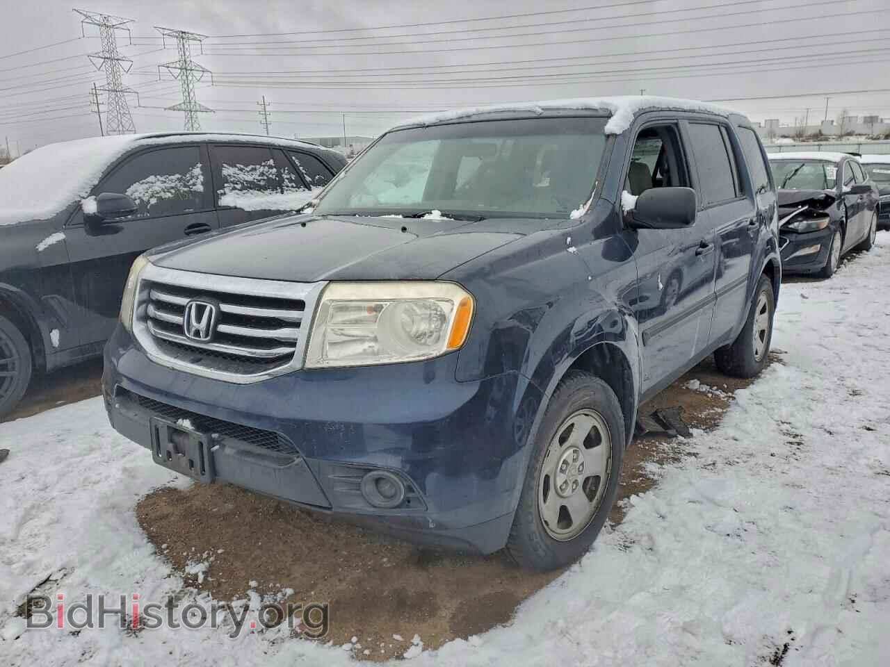 Photo 5FNYF4H23CB080012 - HONDA PILOT 2012