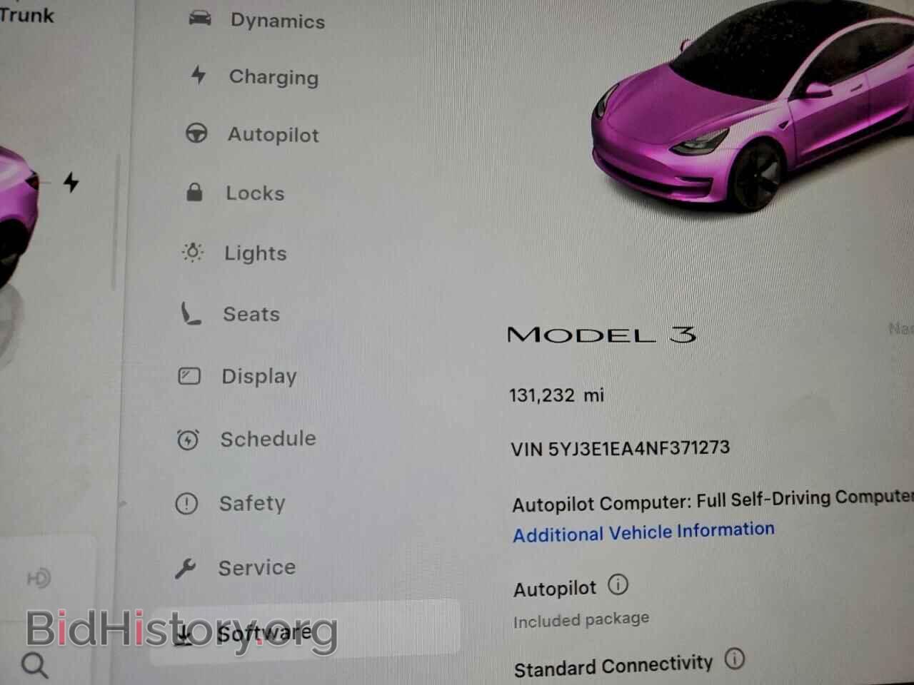 2022 TESLA MODEL 3 - VIN: 5YJ3E1EA4NF371273 - Фото 9