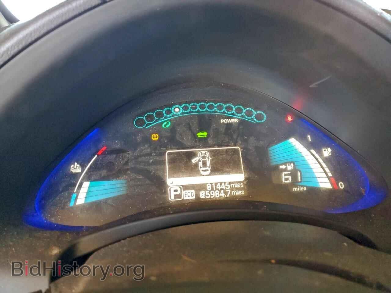 2013 NISSAN LEAF - VIN: 1N4AZ0CP4DC425461 - Фото 9