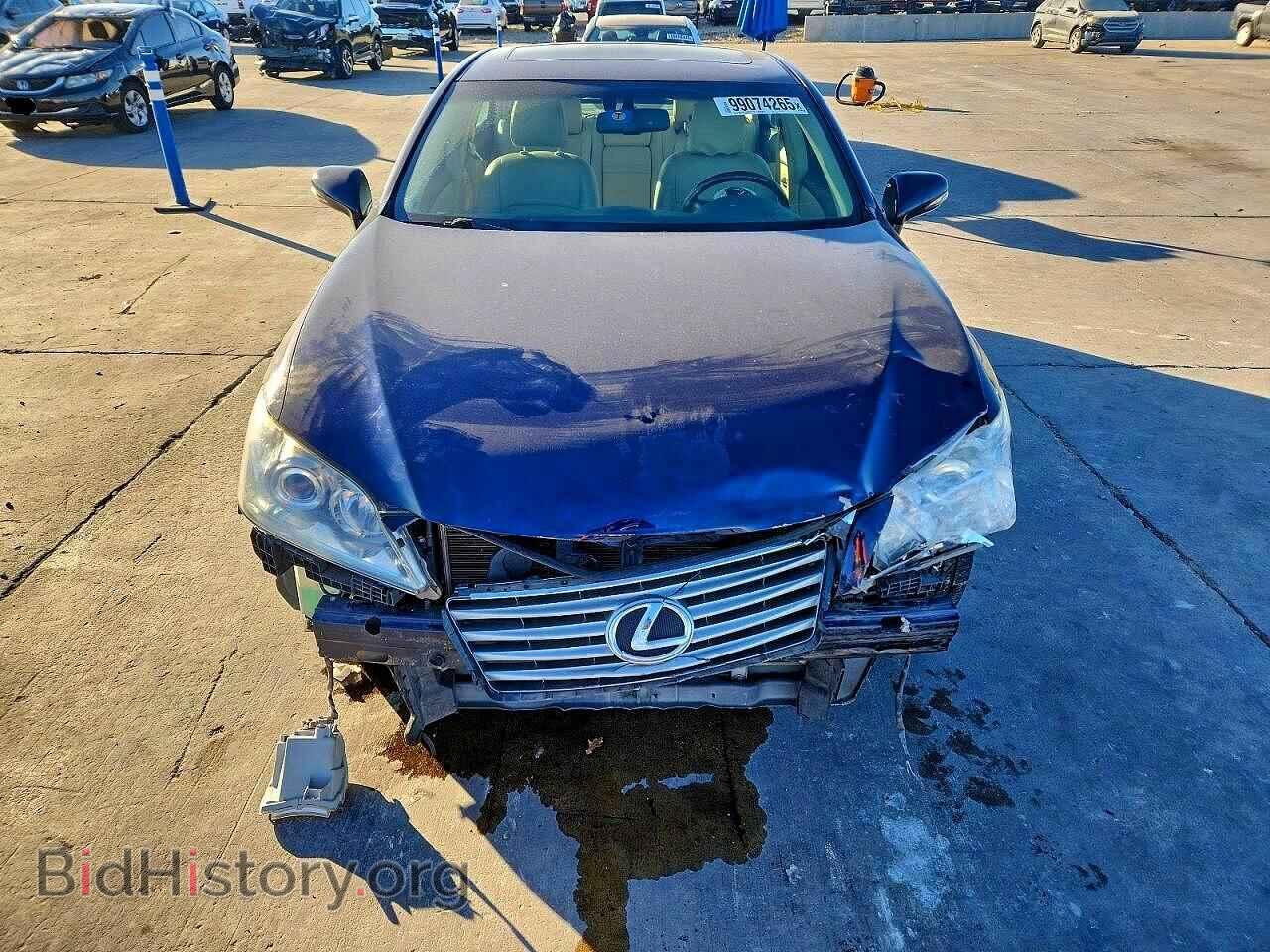 2012 LEXUS ES350 - VIN: JTHBK1EG0C2511486 - Фото 5