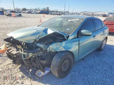 2012 Ford FOCUS SE, зеленый — VIN 1FAHP3F29CL437349, Copart