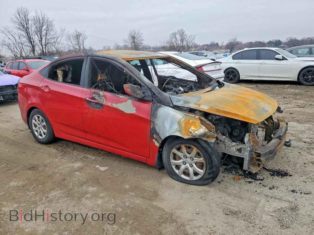 2012 HYUNDAI ACCENT - VIN: KMHCT4AE1CU121070 - Фото 4