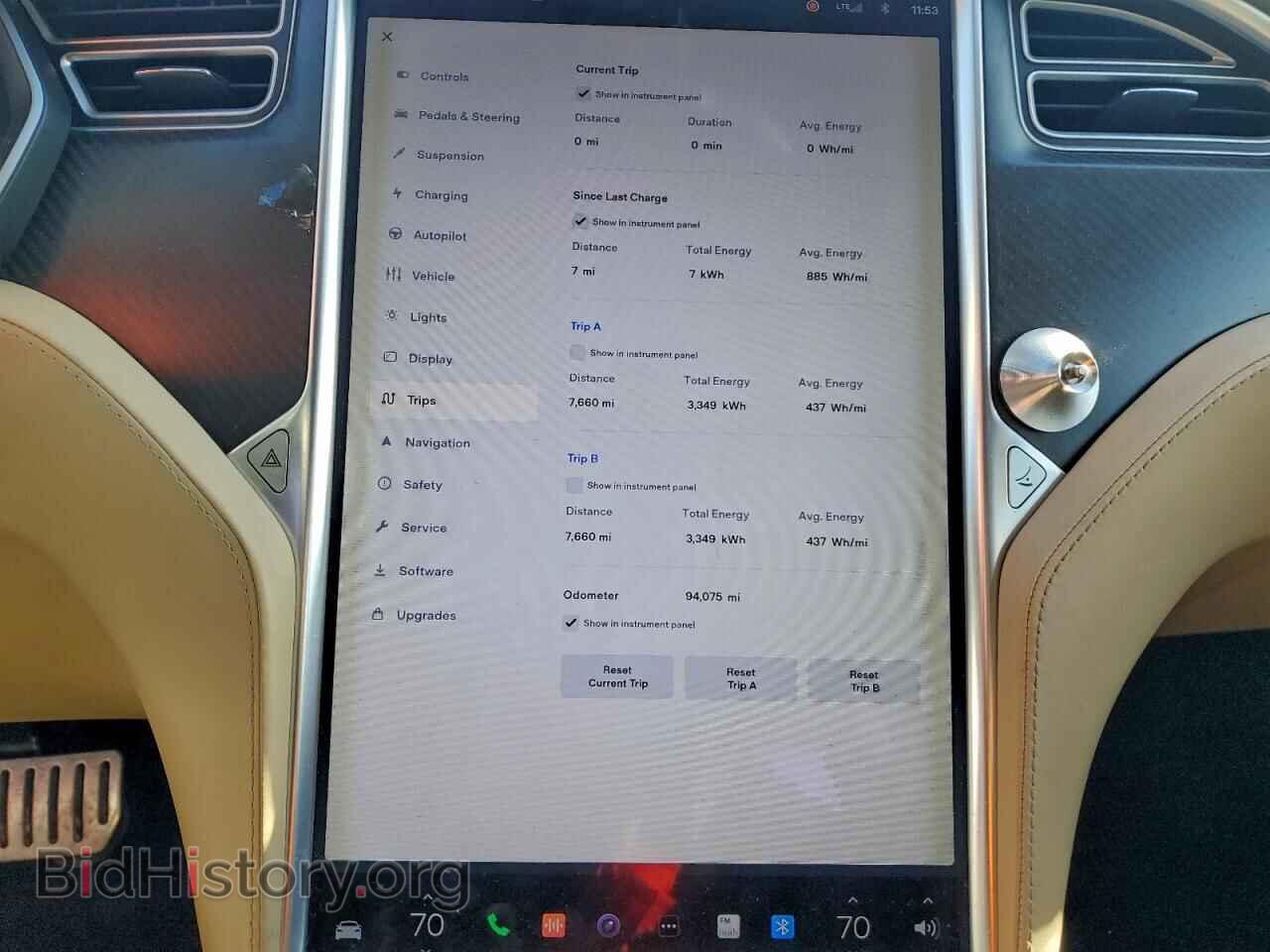 2017 TESLA MODEL S - VIN: 5YJSA1E4XHF200789 - Photo 9