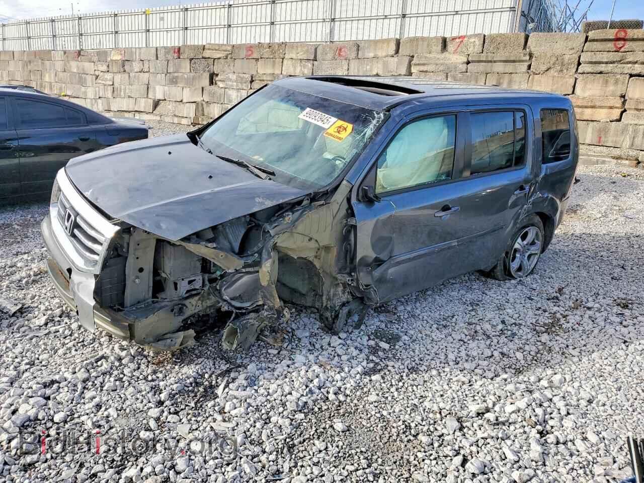 Photo 5FNYF4H51CB076955 - HONDA PILOT 2012