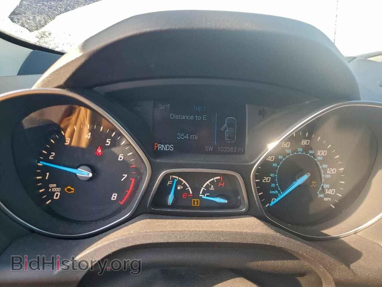 2015 FORD ESCAPE - VIN: 1FMCU9GX1FUA75845 - Фото 9