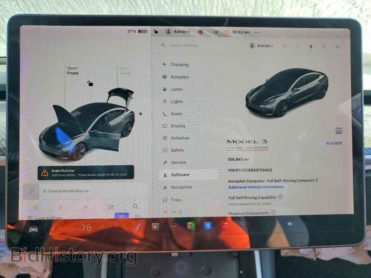 2018 TESLA MODEL 3 - VIN: 5YJ3E1EB8JF112403 - Photo 9