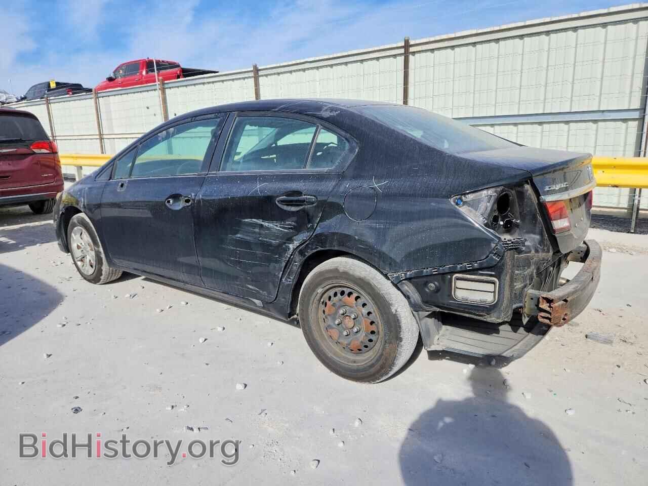 2013 HONDA CIVIC - VIN: 2HGFB2F58DH596366 - Фото 2