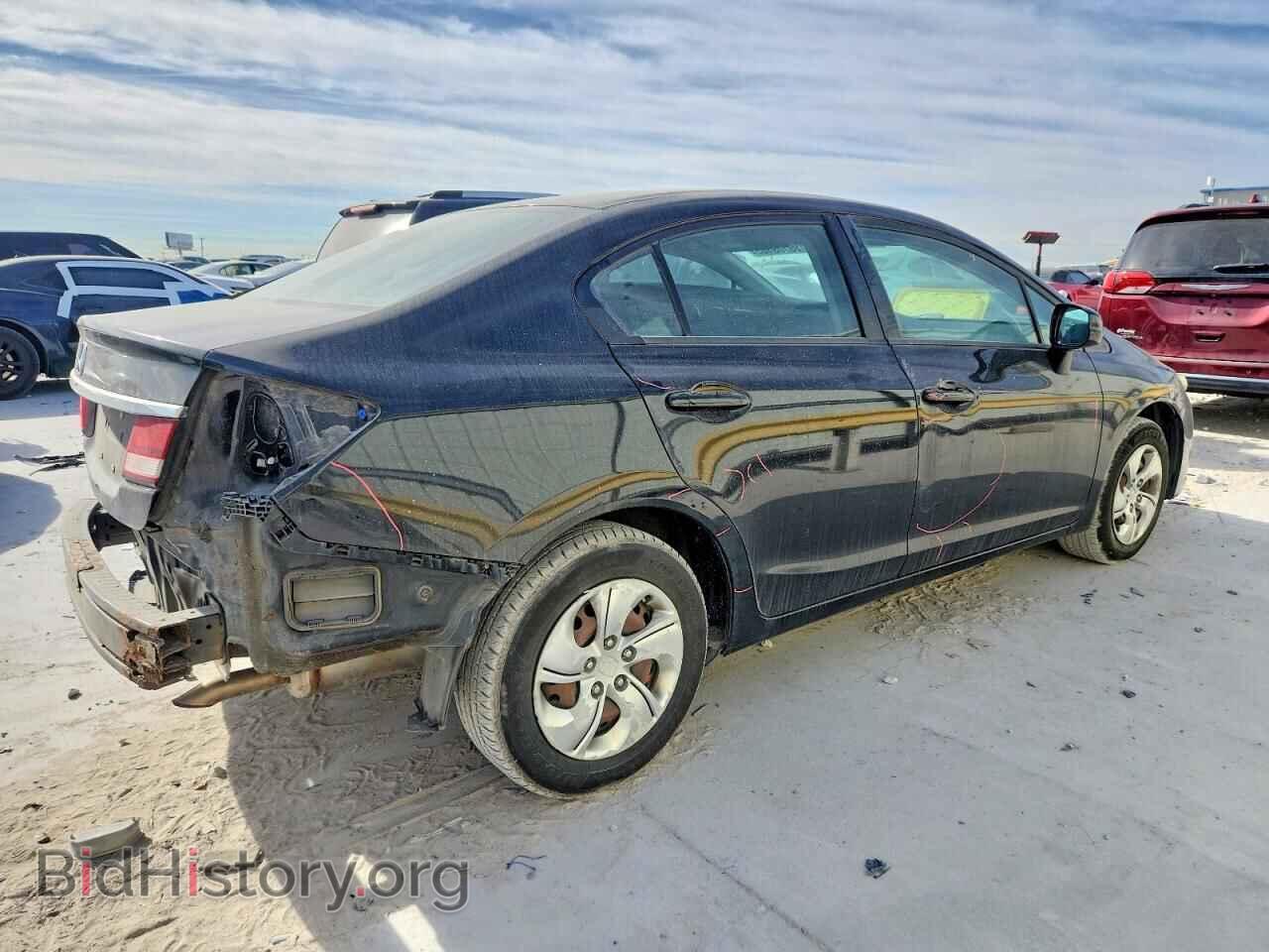 2013 HONDA CIVIC - VIN: 2HGFB2F58DH596366 - Фото 3