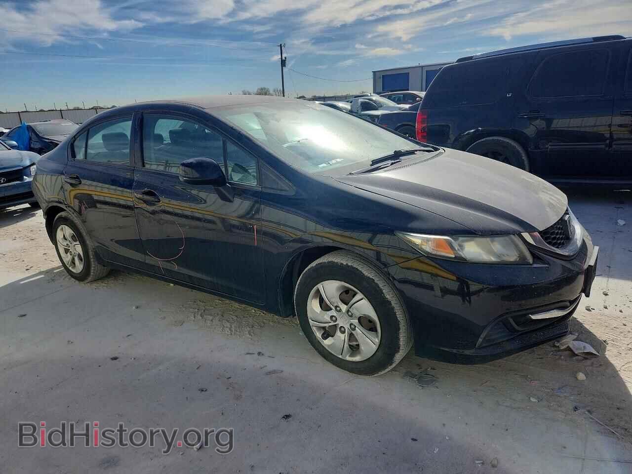 2013 HONDA CIVIC - VIN: 2HGFB2F58DH596366 - Фото 4