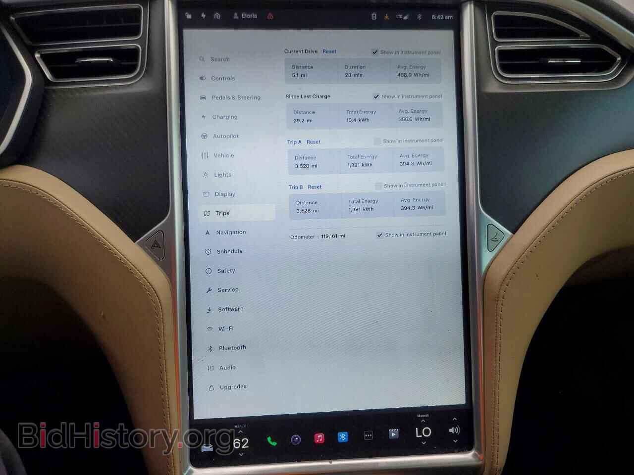 2015 TESLA MODEL S - VIN: 5YJSA1H29FF093791 - Photo 9