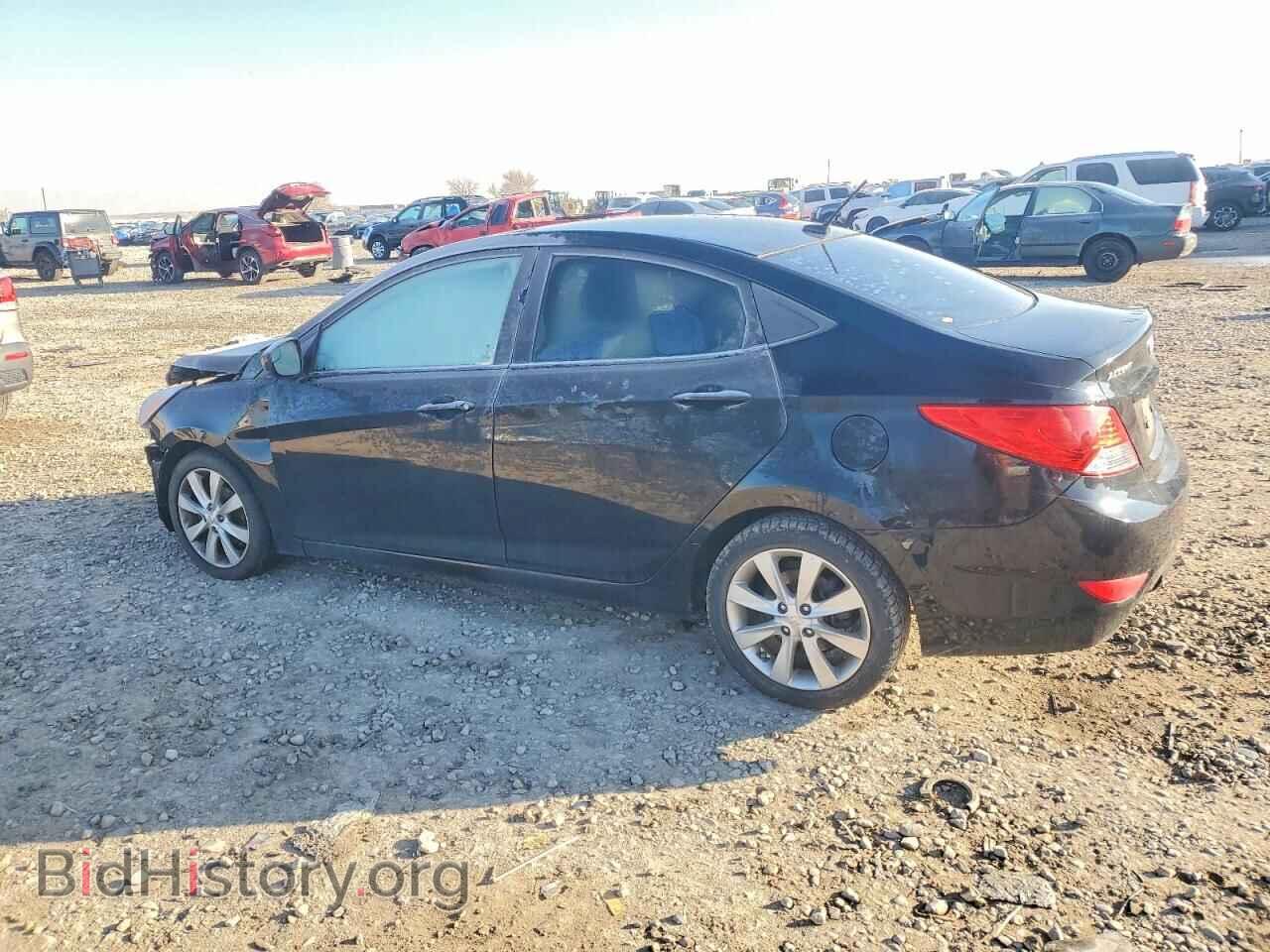 2014 HYUNDAI ACCENT - VIN: KMHCU4AE1EU747492 - Фото 2
