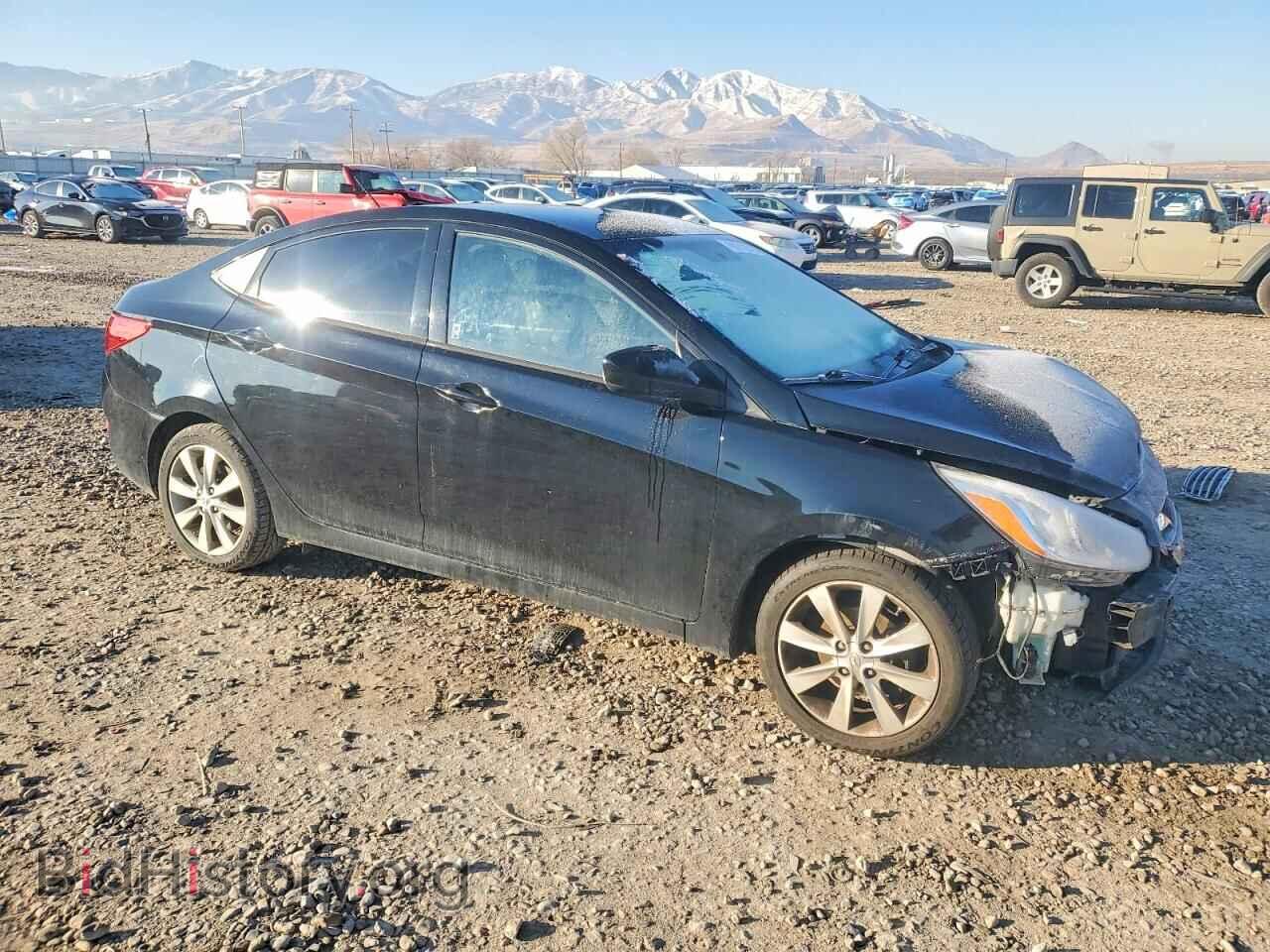 2014 HYUNDAI ACCENT - VIN: KMHCU4AE1EU747492 - Фото 4